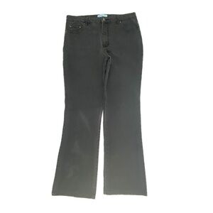 Kim‎ Rogers Jeans Women 10 Black Bootcut High Rise Denim 2967